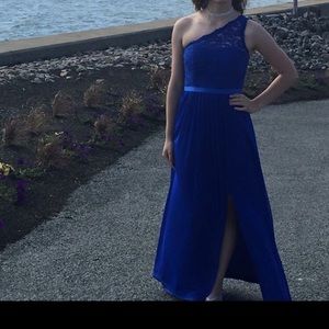 David’s bridal bridesmaid/prom dress